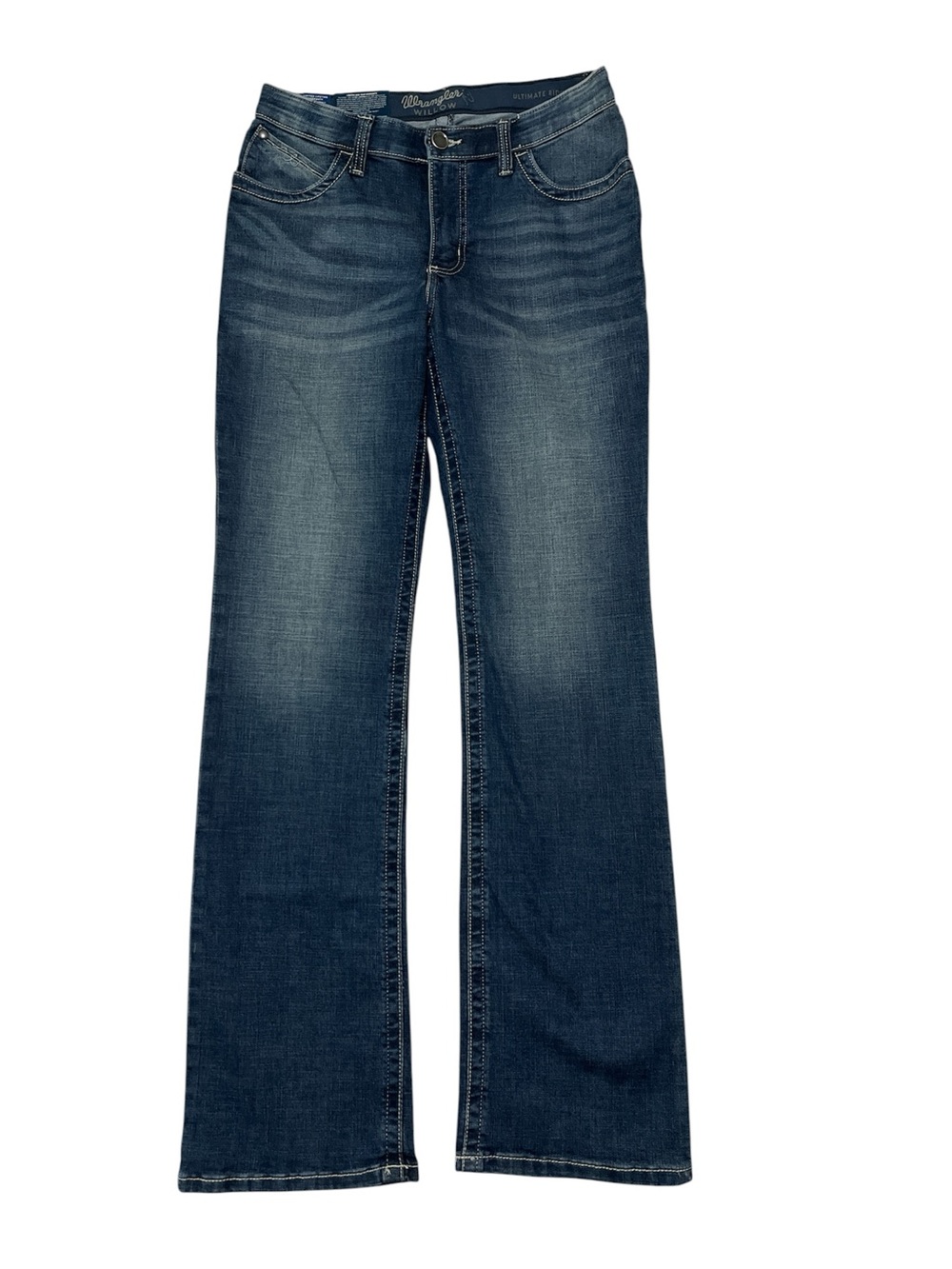 Wrangler Willow Ultimate Riding Jeans Women’s 31 (Sz 11) x 34 Bootcut Stretch